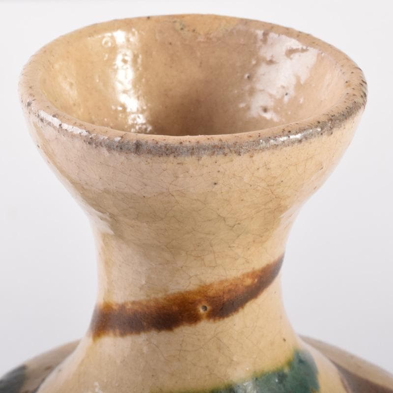 茶道具　美濃焼　加藤芳平作　色絵　水注　執壷　C　7223