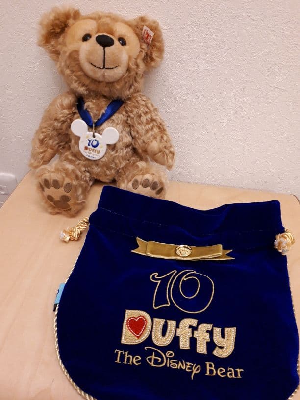 ディズニー シュタイフ ダッフィー 限定品「ダッフィー」東京