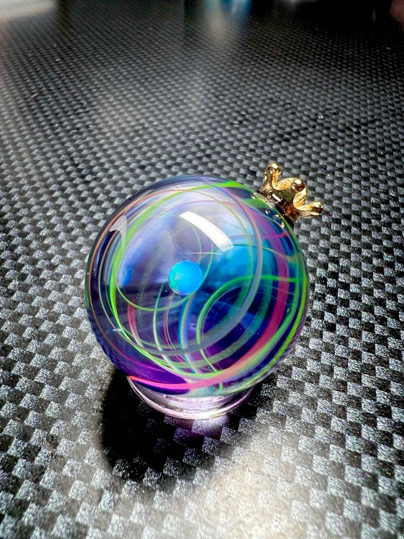 negu様専用 宇宙玉レジン 宇宙玉レジン 24mm【negu】 No.1359 宇宙玉