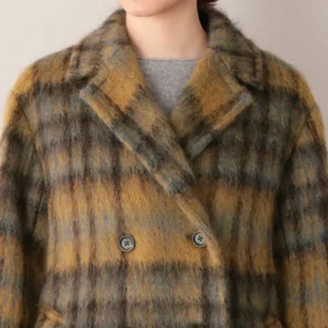 極美品 マッキントッシュ フィロソフィー モヘアシャギー ダブル