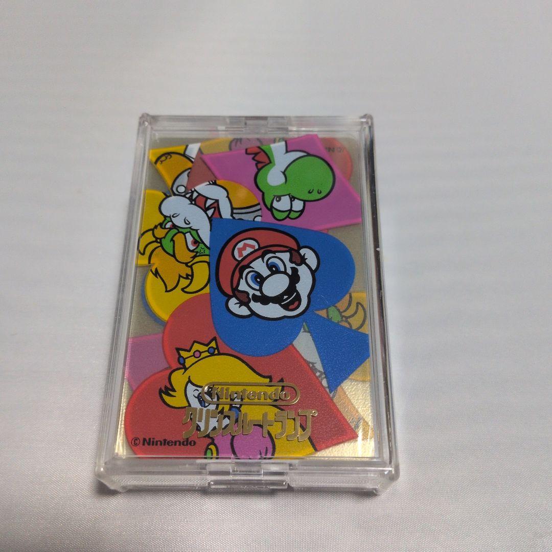 Nintendo マリオ クリンスルー トランプ 3点セット 未使用
