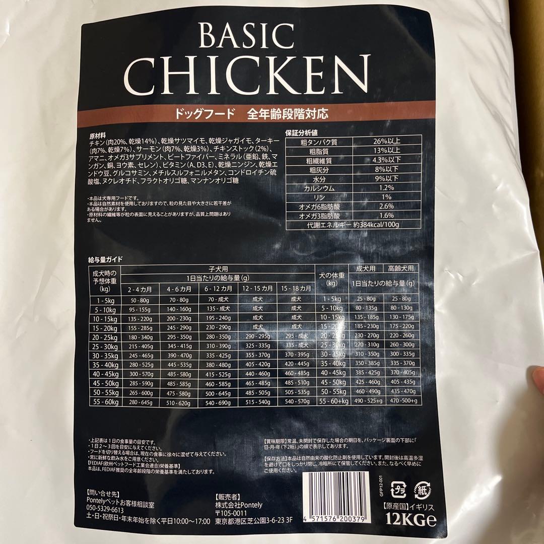 WOLF INSIGHT（ウルフインサイト）BASIC チキン 小粒 12kg