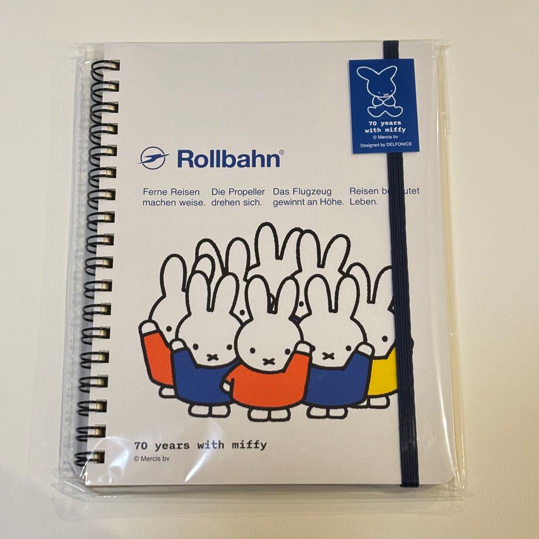 Rollbahn ミッフィー ノート メモ 70周年 ミッフィー展 ロルバーン