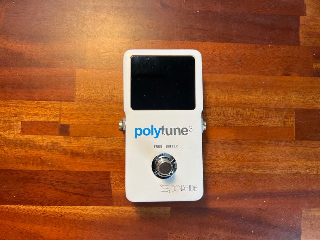 polyTune 3 ホワイト チューナー tc electronic POLYTUNE 3｜ミュージックランドKEY