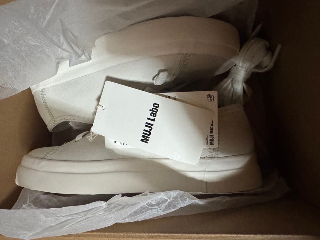 MUJI Labo CAMPER レザーローカットスニーカー
