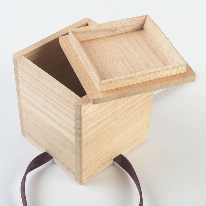 茶道具 智斎造 武蔵野蒔絵 中棗 共箱 V 9522