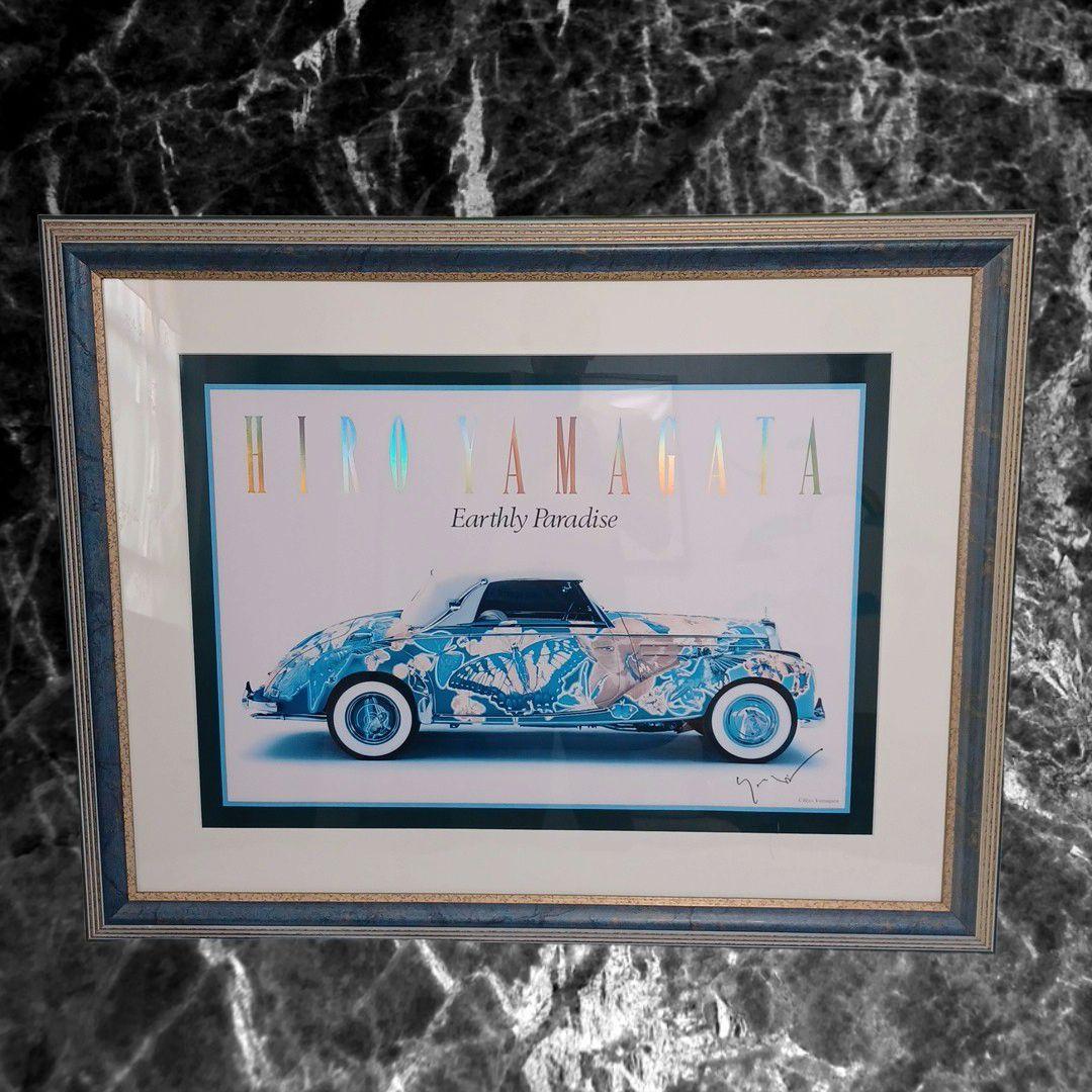 超希少♪ヒロ ヤマガタ Earthly Paradise サイン入り ブルー