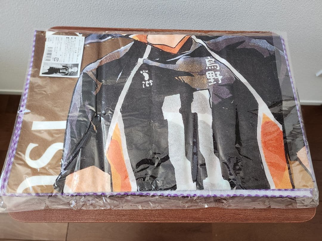 ハイキュー!! 月島 原作絵キャラクター大判タオル 木兎・赤葦 定規 未開封