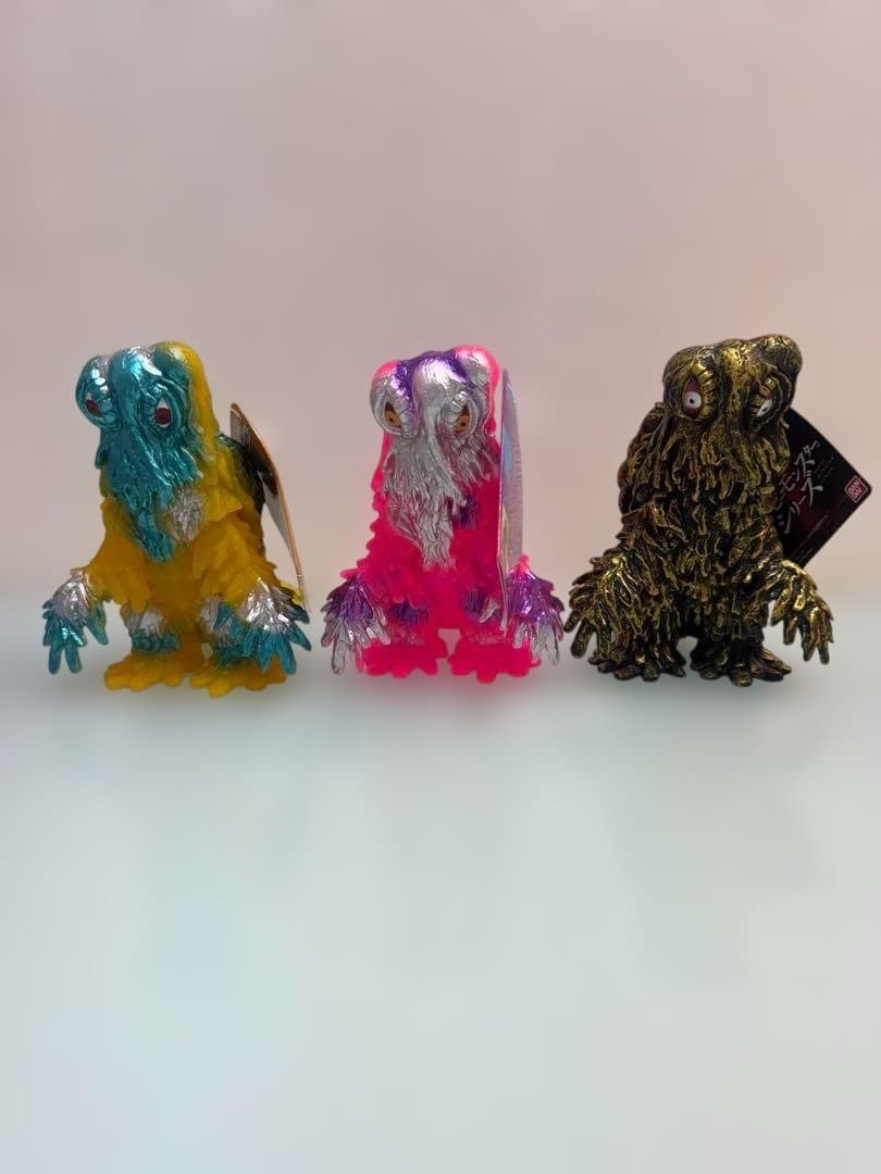 ヘドラ　３体セット　ゴジラ・ストア限定　バンダイ　ムービーモンスターシリーズ ヘドラ3体セットゴジラ・ストア限定バンダイムービーモンスターシリーズ