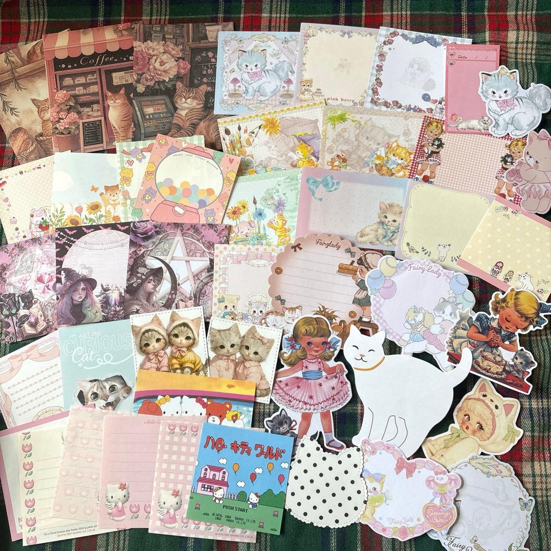 コラージュ 猫集め セット まとめ 素材 日記 紙もの おすそ分け - メルカリ