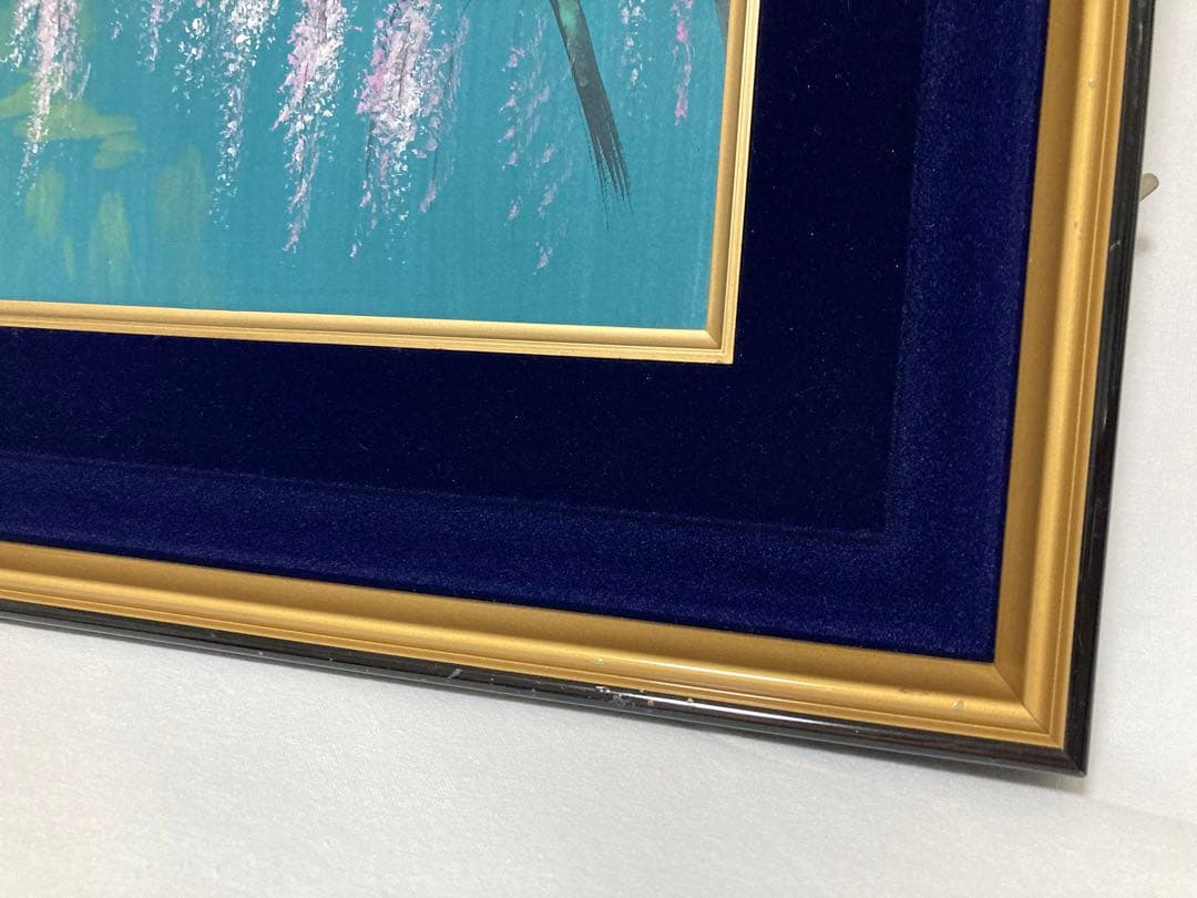 染色作家　前田華清　原画　桜の風景 日本画　アート インテリア