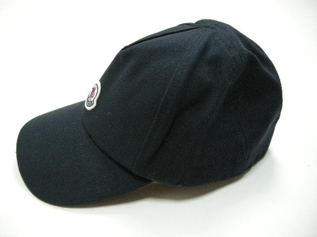 キッズサイズXS□新品□モンクレール ベースボールキャップ 帽子ダーク