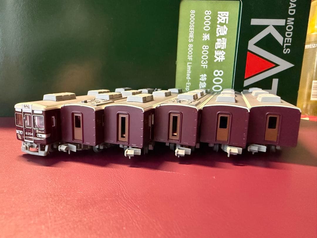 ノ*ル様 阪急6300系 京とれいん 鉄コレ 6両セットG