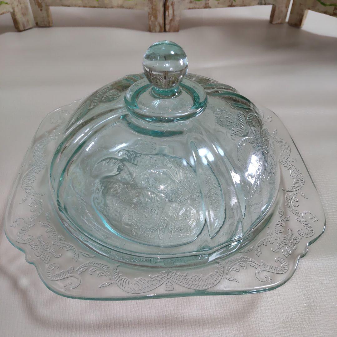 フェデラルグラス マドリッド イエロー 3コンパートメントプレート