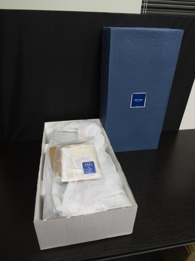 【最終値下】【展示品】リズム時計 ハイグレード掛時計 プライムオルガニートMN