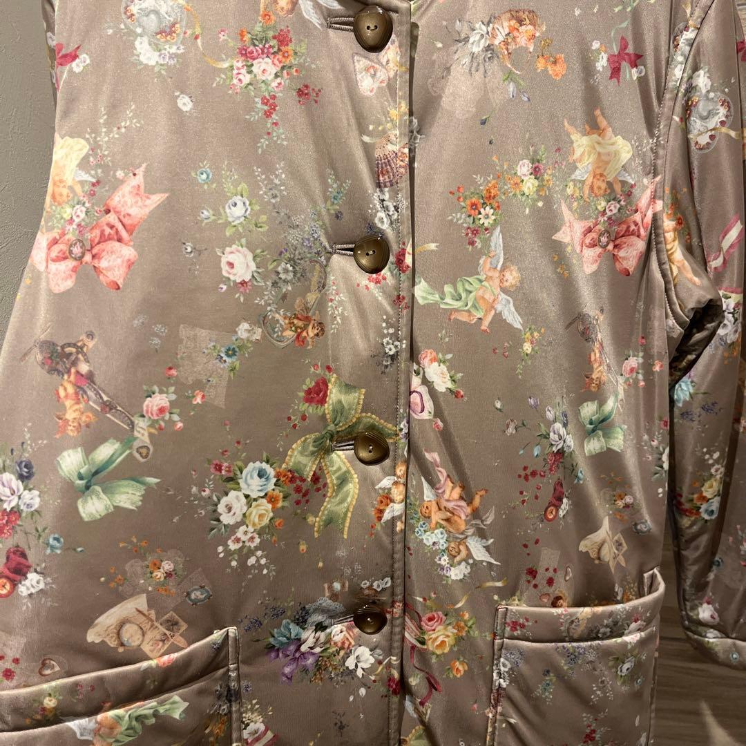 TUNIC 鴨居羊子 TUNIC ルームウェア　ロングガウン　天使柄