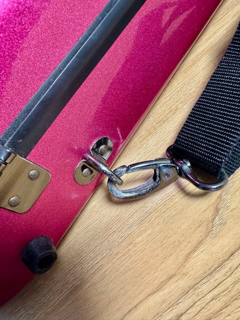 J.W.EASTMAN バイオリンケース 4/4サイズ メタリックピンク