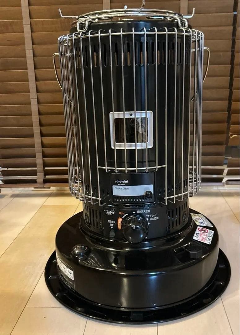 五徳付きトヨトミ ストーブ 黒KS-67H ☆ 新品 KS-67H ストーブ トヨトミ レア ブラック 黒 ☆