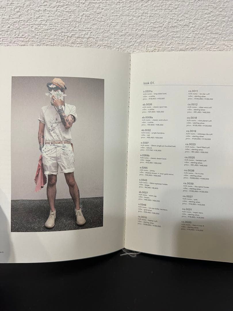 【非売品激レア】ソロイストsymphony#0005ルックブック