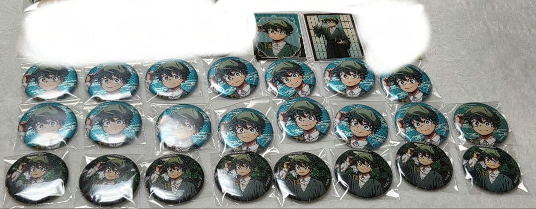 ヒロアカ 花やしき 緑谷 缶バッジ - メルカリ