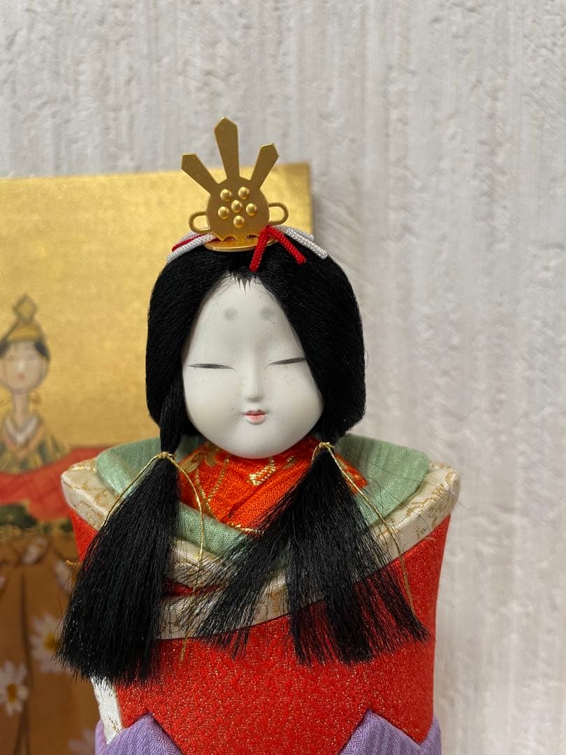 雛人形 立ち雛 木目込み人形 昭和レトロ ヴィンテージ 縁起物 プレゼント 置物