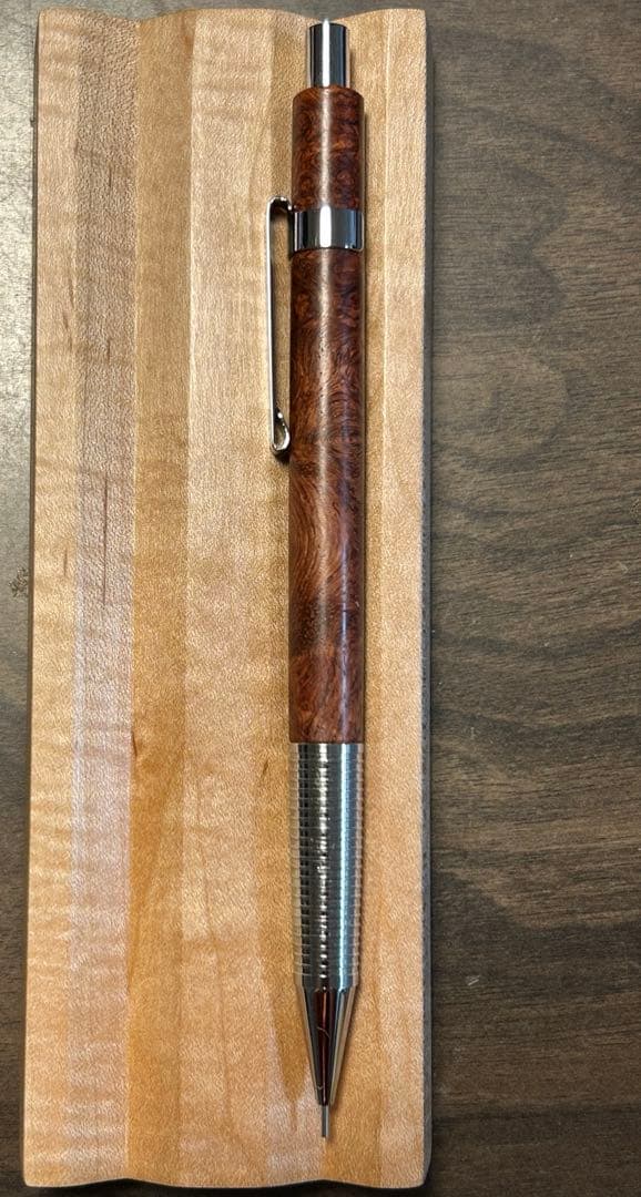 クラフトエー CraftA シャーペンMP201 本カリン瘤　0.5mm