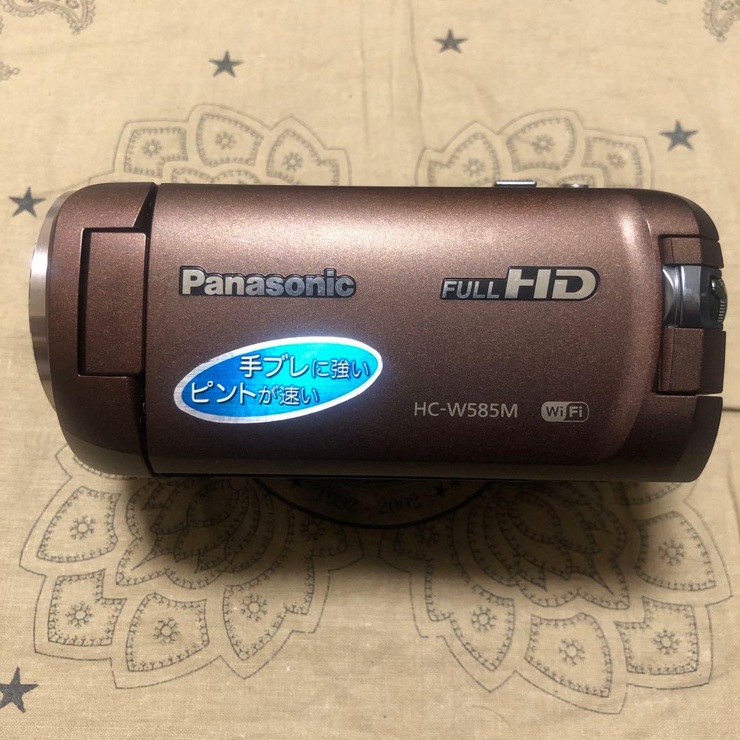 美品 Panasonic HC-W585M Wi-Fi搭載 ビデオカメラ