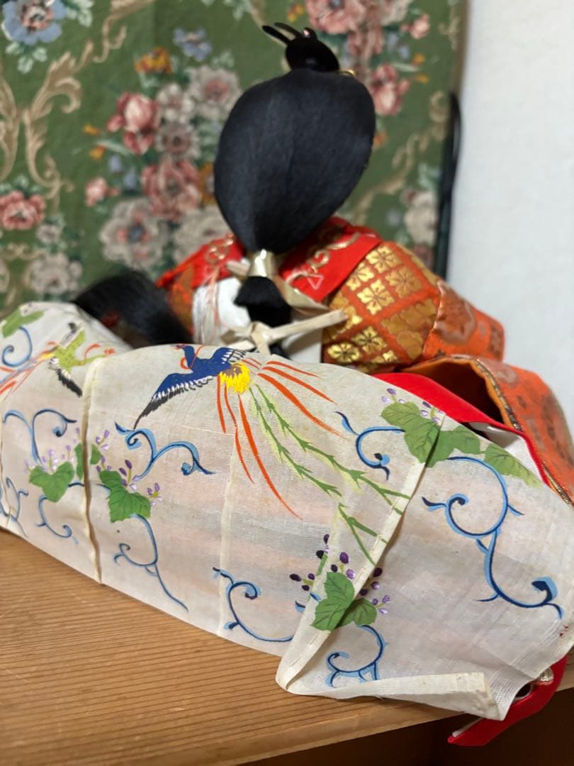お雛様　木箱入り　時代もの