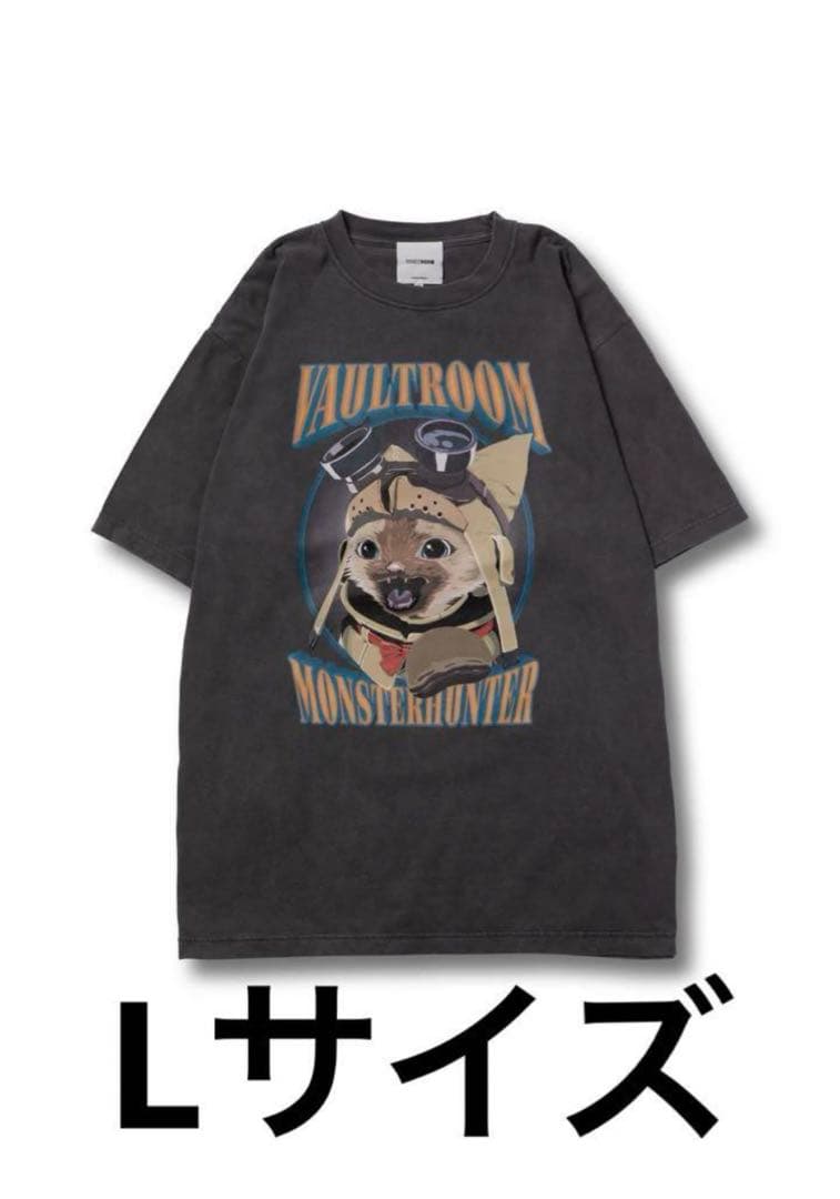 AIROU TEE / CHARCOAL Vaultroom LAPKARU TEE M CHARCOAL vaultroom