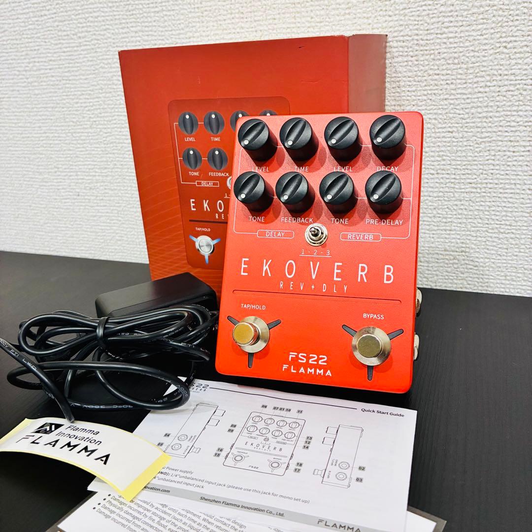 FLAMMA フランマ FS22 EKOVERB【動作確認済】 エフェクター - メルカリ