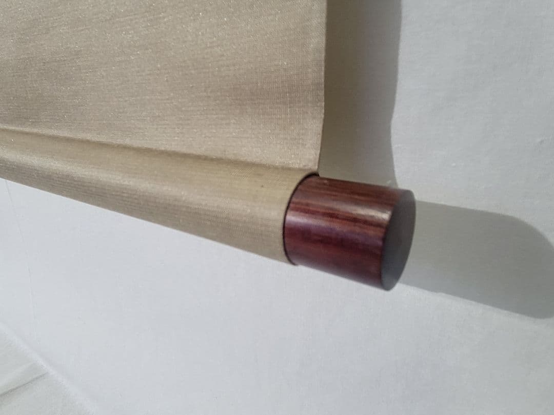 冬の金閣寺　作家銘有り　掛け軸　　　箱無し　書画、骨董品、美術品