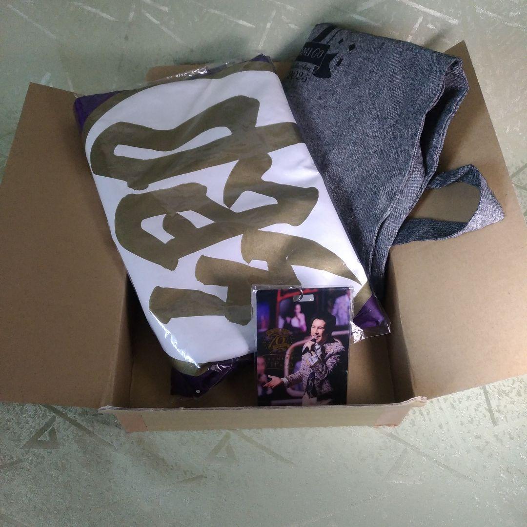 郷ひろみ 武道館プレミアムシートグッズ3点 はっぴ、VIPパス、エコバッグ