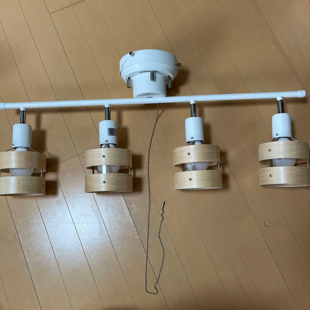 ニトリ シーリングライト 4灯 NウッドリングP-4NA - メルカリ