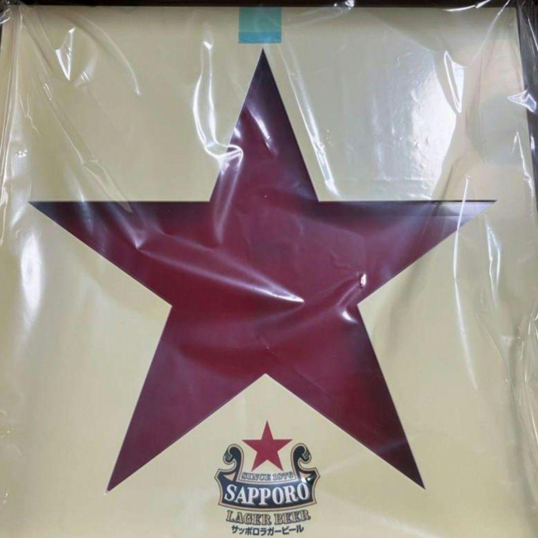 新品非売品レア サッポロラガービール ディスプレイ王冠サイン 赤星