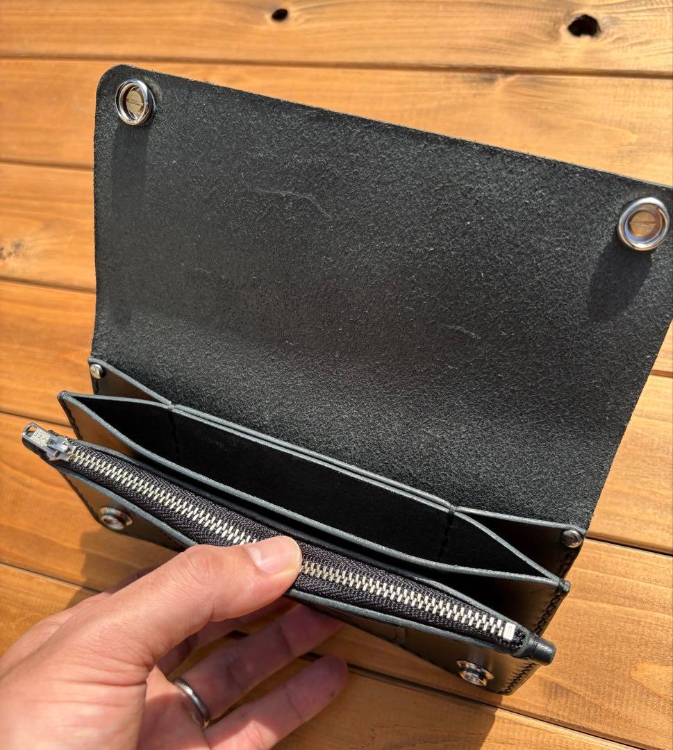 ロングトラッカーウォレット　silver925 アポロコンチョ