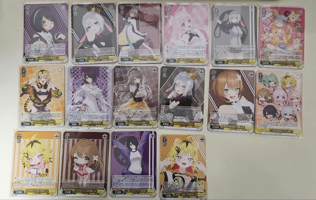 ヴァイスシュヴァルツ　あおぎり高校　4コン(例外あり)