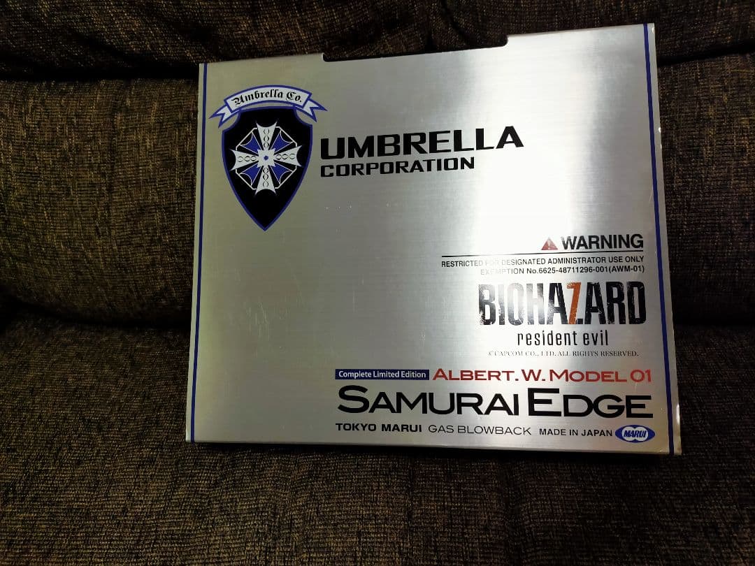 東京マルイ サムライエッジ アルバート.W.モデル 01 完全限定品