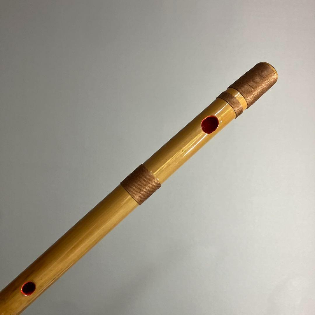篠笛 四本調子G#管】 CMR4-43 唄物 ドレミ調 天地糸巻 竹笛