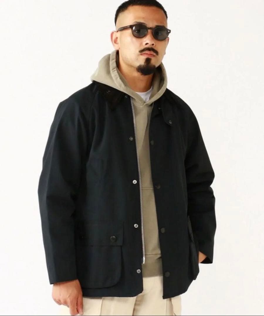 試着のみBarbour × BEAMS PLUS / ノンオイル　38 ビデイル