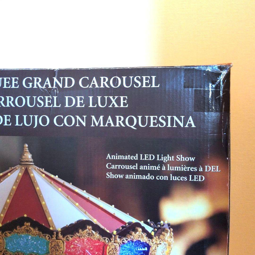 ミスタークリスマス カルーセル　メリーゴーランド　クリスマス　大型　オルゴール