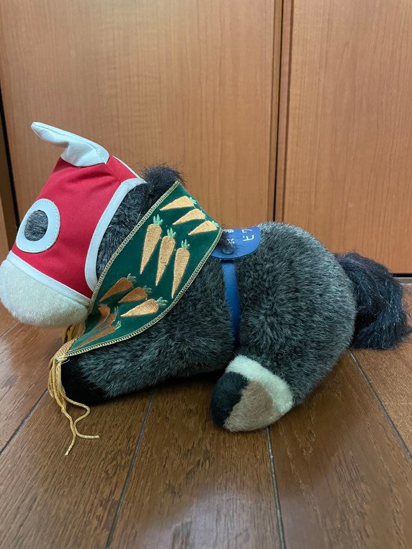 引退式　京都競馬場　ビワハヤヒデ　ぬいぐるみ