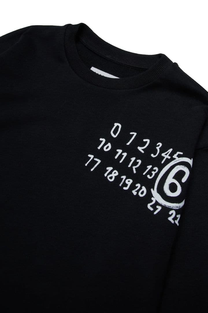 大人もOK！ MM6 Maison Margiela ,ナンバーロゴ スウェット
