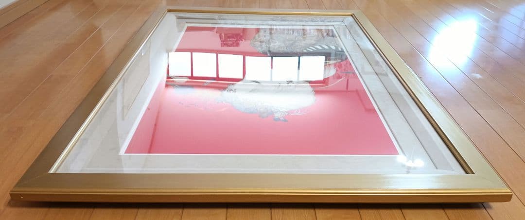 天野喜孝『紅い皇子』154/350 直筆サイン ミクスドメディア