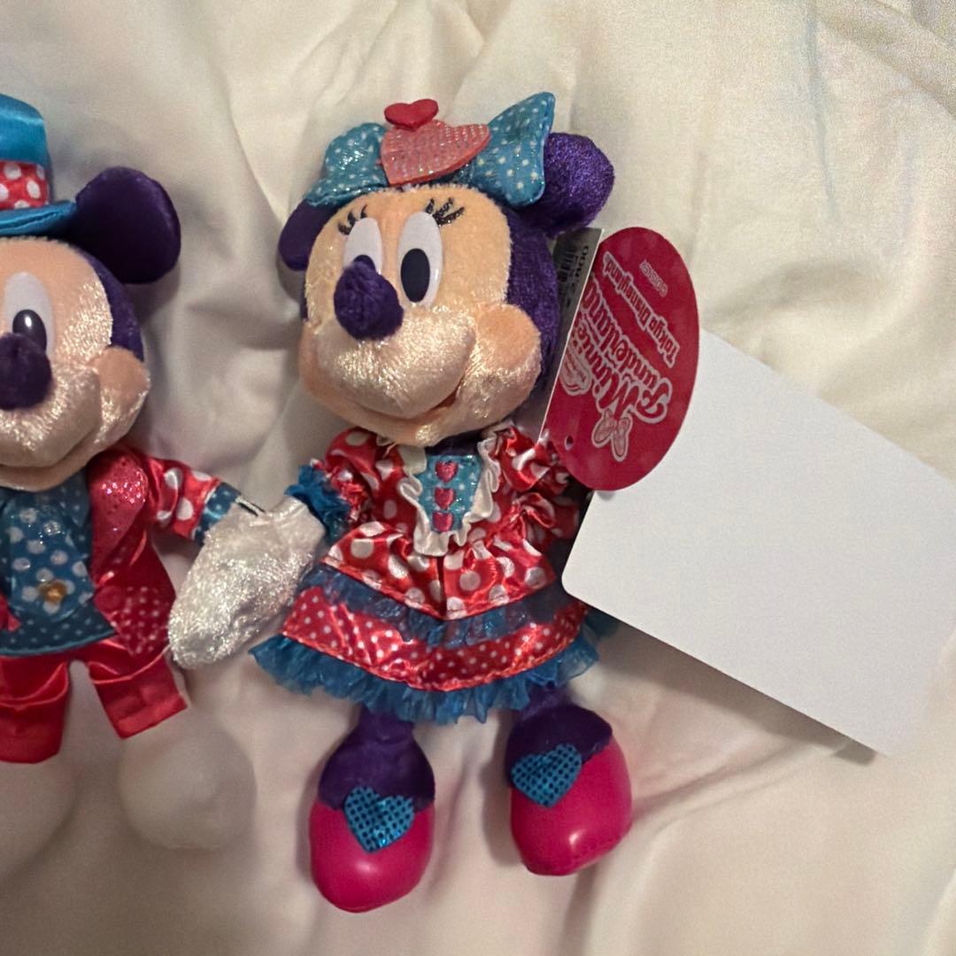 ディズニーパルパルーザ　ミッキー、ミニーぬいぐるみセット