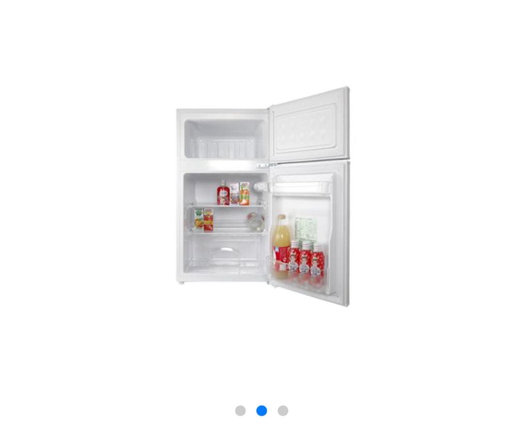 【美品】 2ドア冷蔵庫 ELSONIC 85L