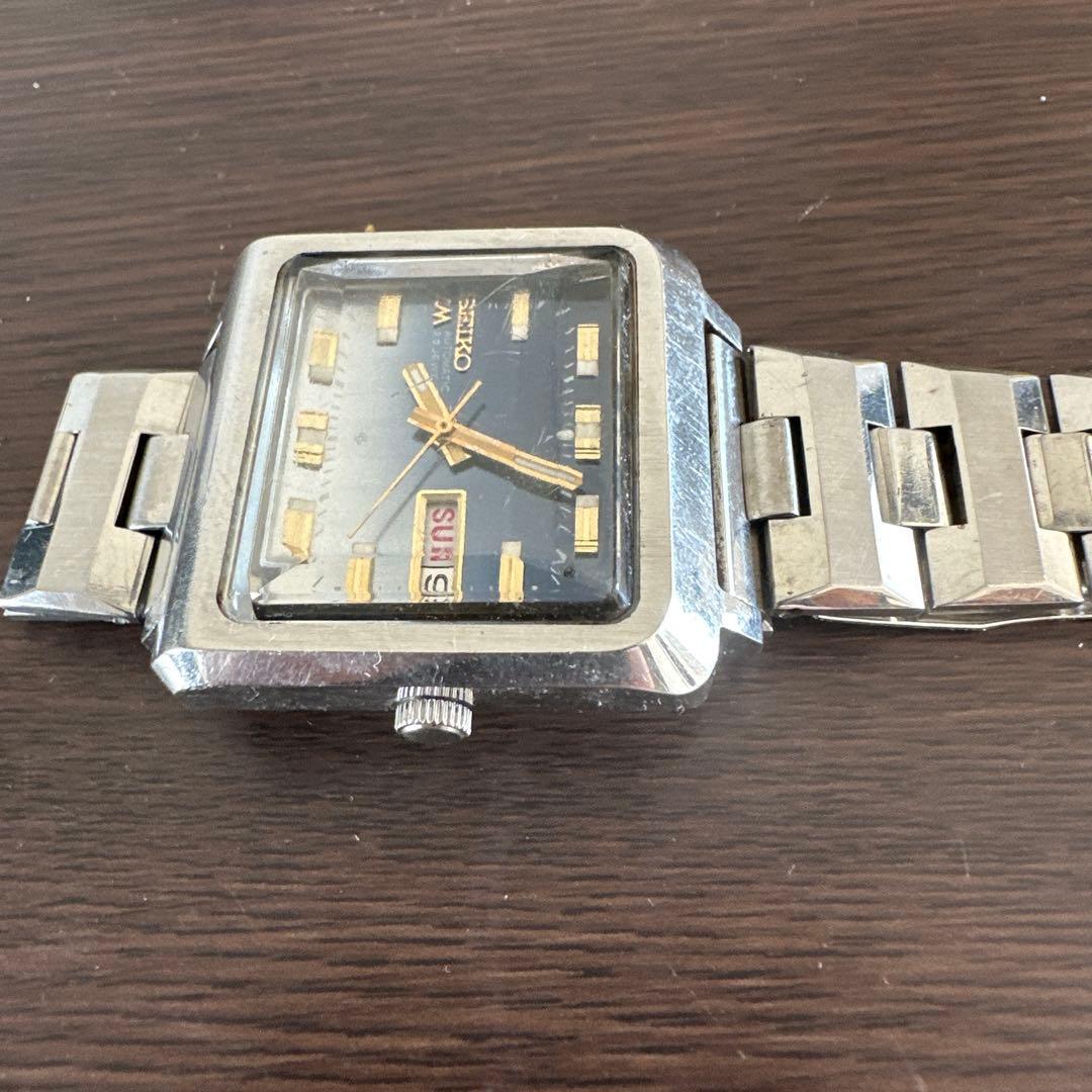 c*~様 SEIKO 自動巻き時計 黒文字盤 ステンレス