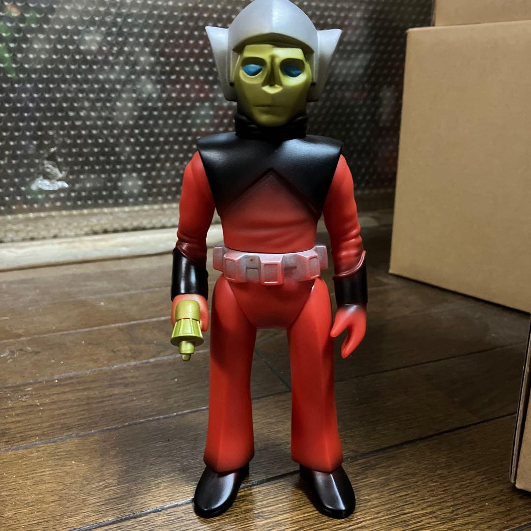 ソフビ シャドー星人 マーミット ウルトラセブン ブルマァク マルサン M1号