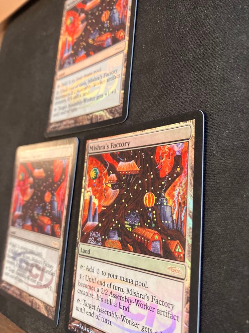 MTG 英語【Mishra´s Factory】foil ジャッジ褒賞 秋