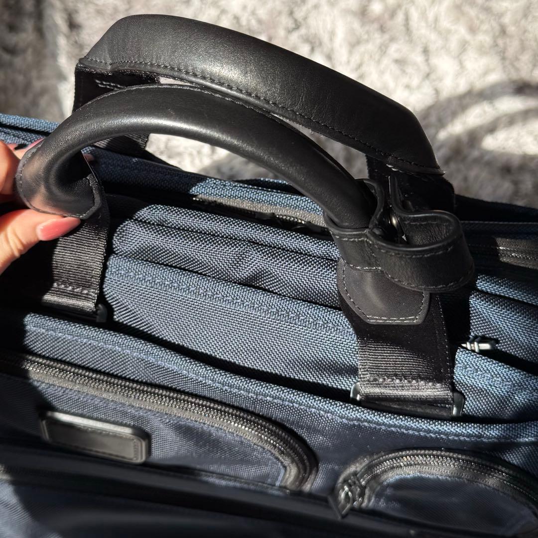 【美品】TUMI ビジネスバッグ ネイビー
