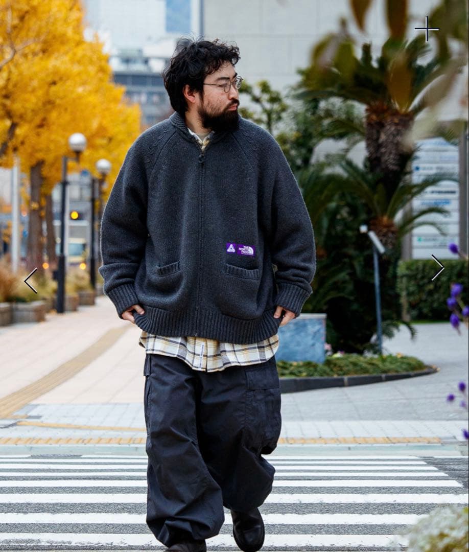 PALACE The North Face Field カーディガン XL
